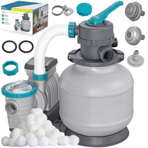 Насос з піщаним фільтром Bestway 58499 8327 л/год та фільтрувальними кульками