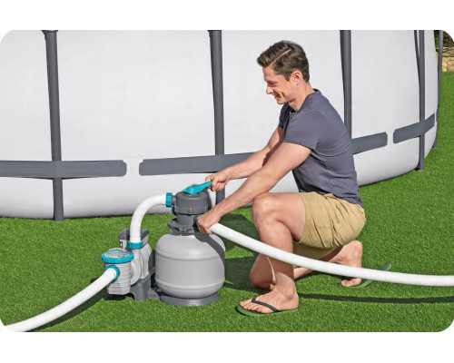 Насос з піщаним фільтром Bestway 58499 8327 л/год та фільтрувальними кульками