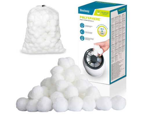 Насос з піщаним фільтром Bestway 58499 8327 л/год та фільтрувальними кульками