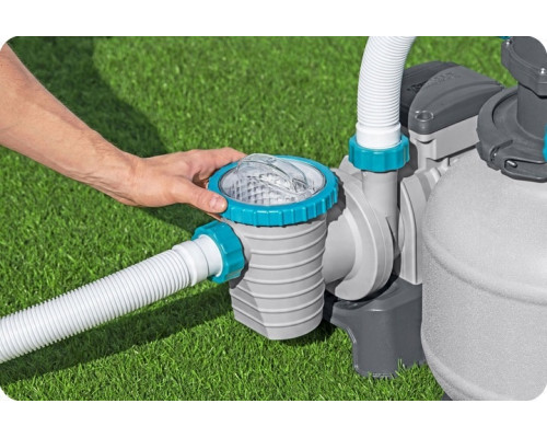 Насос з піщаним фільтром Bestway 58499 8327 л/год та фільтрувальними кульками