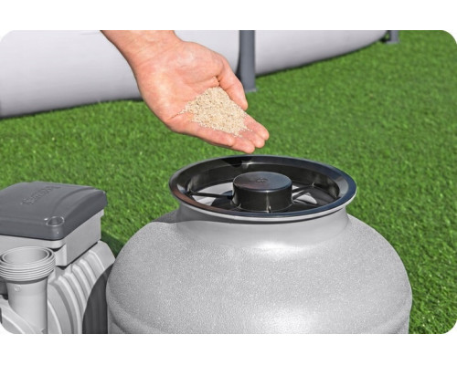 Насос з піщаним фільтром Bestway 58499 8327 л/год та фільтрувальними кульками