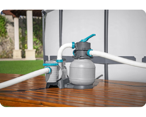 Насос з піщаним фільтром Bestway 58497 6056 л/год та мультифункціональні таблетки