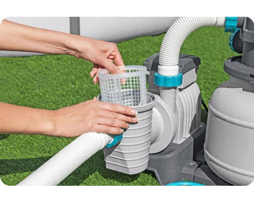 Насос з піщаним фільтром Bestway 58497 6056 л/год та мультифункціональні таблетки