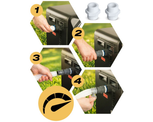 Тепловий насос для басейну Humberg HM‑911 3 кВт