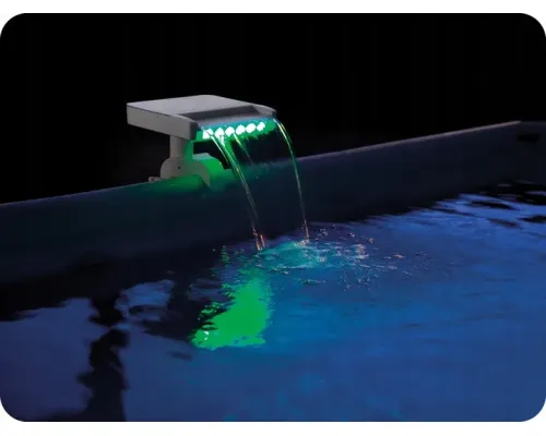 Водоспад для басейну Intex 28090 з LED підсвіткою