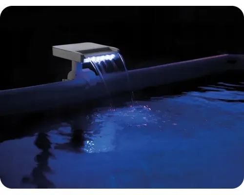 Водоспад для басейну Intex 28090 з LED підсвіткою