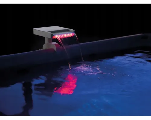 Водоспад для басейну Intex 28090 з LED підсвіткою