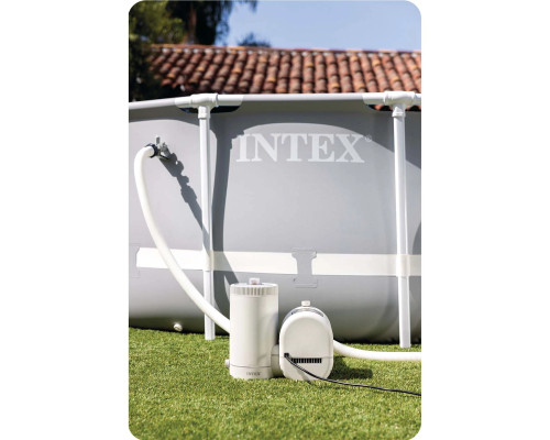 Насос для фільтрації басейну INTEX 26634 9463 л/год  + картридж, шланги та фітинги