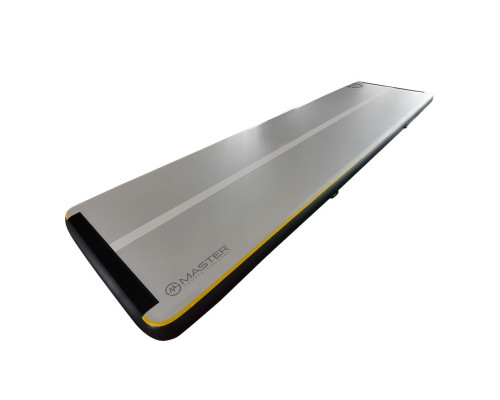 Мат гімнастичний надувний MASTER 600 x 150 x 20 см, сіро-синій