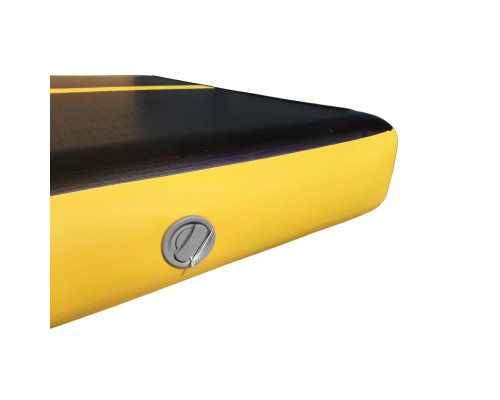 Мат гімнастичний MASTER 400 x 150 x 20 см, чорно-жовта