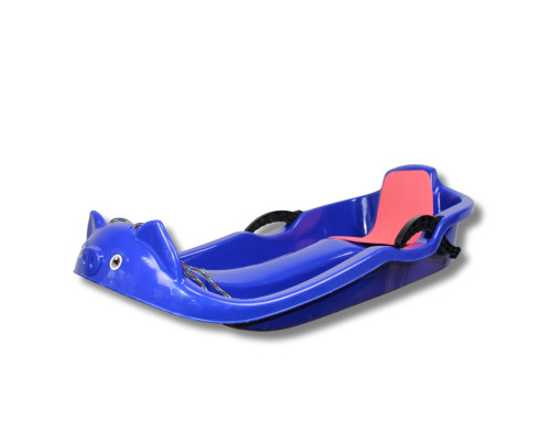 Санки пластикові з гальмами Prime Sport Snow Rider сині Санки пластикові з гальмами Prime Sport Snow Rider сині