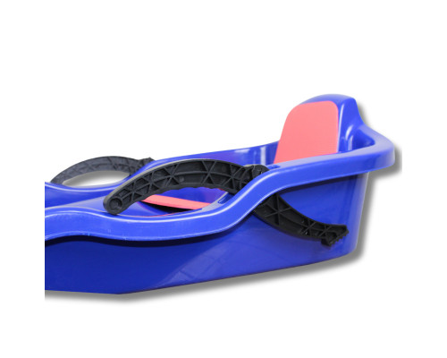 Санки пластикові з гальмами Prime Sport Snow Rider сині Санки пластикові з гальмами Prime Sport Snow Rider сині