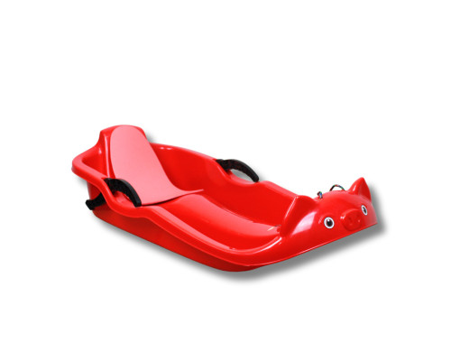 Санки пластикові з гальмами Prime Sport Snow Rider червоні Санки пластикові з гальмами Prime Sport Snow Rider червоні