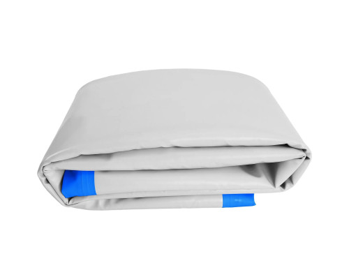 Мат гімнастичний надувний VEVOR 300 x 101 x 10 см, біло-синій