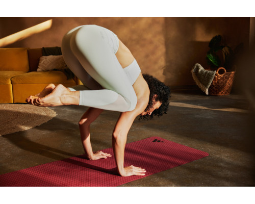 Килимок для йоги Adidas 4 мм, рожевий