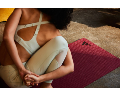 Килимок для йоги Adidas 4 мм, рожевий