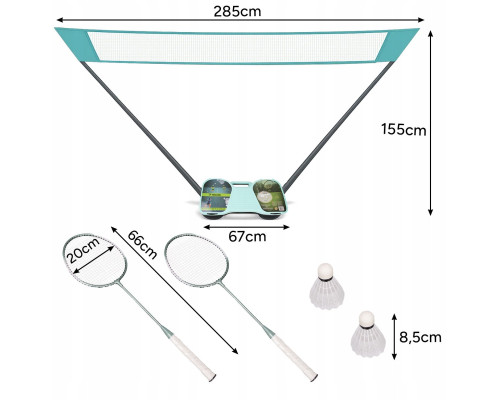 Набір для бадмінтону Trizand 25515, блакитний