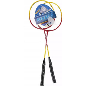 Ракетки для бадмінтону Mega Creative MET 23X66 MIX2, жовто-червоні