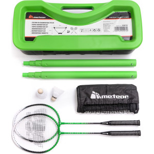 Набір для бадмінтону Meteor 2008, зелений 