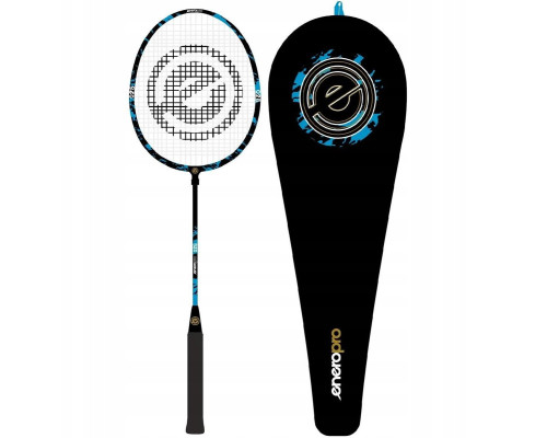 Ракетка для бадмінтону ENERO PRO 28, чорно-синя