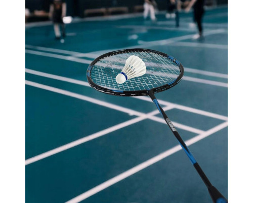 Ракетка для бадмінтону ENERO PRO 28, чорно-синя