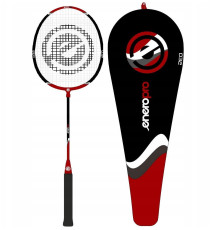 Ракетка для бадмінтону ENERO PRO 32, чорно-червона