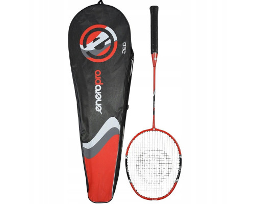 Ракетка для бадмінтону ENERO PRO 32, чорно-червона