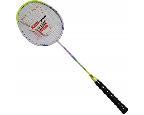 Ракетка для бадмінтону KUBISPORT G314AK, біло-жовта