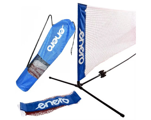 Сітка для бадмінтону та тенісу регульована Enero 310 x 76 см