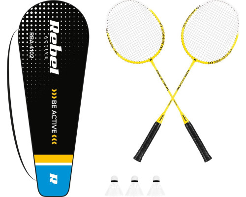 Ракетки для бадмінтону REBEL ACTIVE RBA-4102, жовті