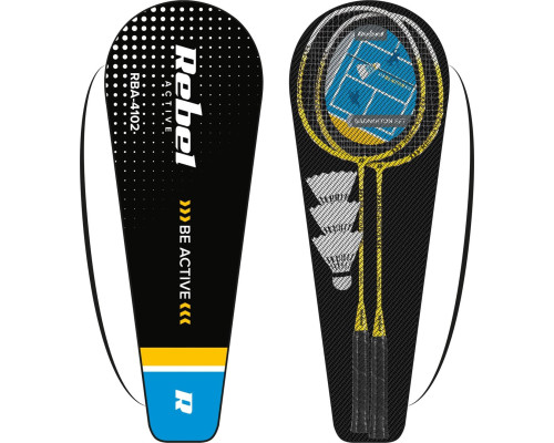 Ракетки для бадмінтону REBEL ACTIVE RBA-4102, жовті