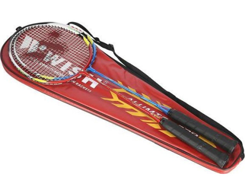 Ракетки для бадмінтону WISH ALUMTEC 329K, синьо-червоні