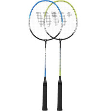 Ракетки для бадмінтону WISH STEELTEC 216K, зелено-сині