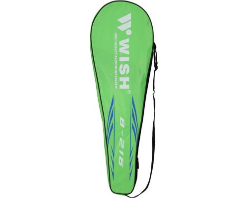 Ракетки для бадмінтону WISH STEELTEC 216K, зелено-сині