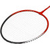 Ракетки для бадмінтону Springos UNIWERSALNY KG0008, чорно-червоний