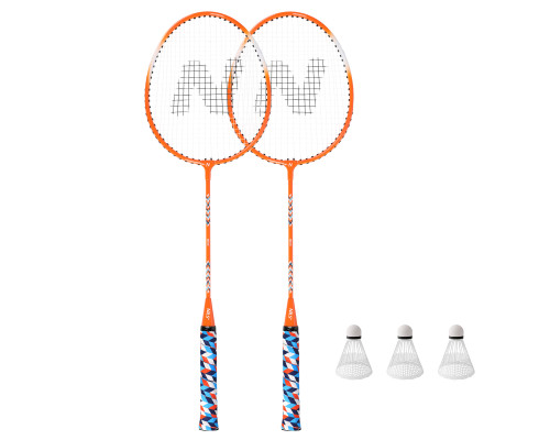 Набір для бадмінтону NILS NRZ2051 ALUMINUM, оранжевий