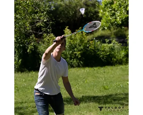 Ракетки для бадмінтону Talbot-Torro 4 Fighter, червоно-сині