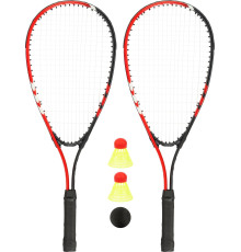 Набір для спідмінтону AVENTO 46BL червоно-сірий