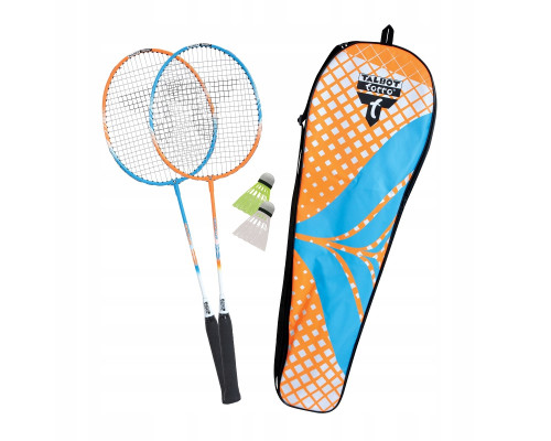 Ракетки для бадмінтонуу Talbot-Torro 42 Attackers 449411, оранжево-блакитні