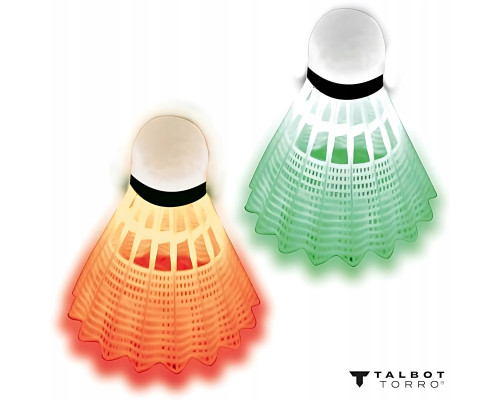 Набір для бадмінтону Talbot Torro Magic Night 449405, чорно-зелений