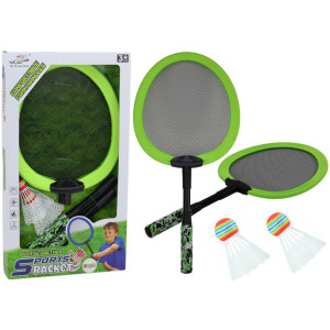 Ракетки для бадмінтону LeanToys, зелений