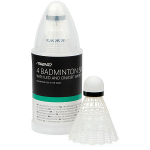 Волани для бадмінтону пластикові Avento 46SG LED, 4 шт