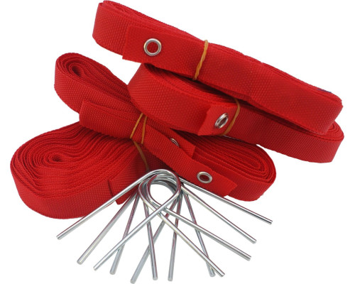 Лінії розмітки бадмінтонного поля Enero 6 x 13,5 м