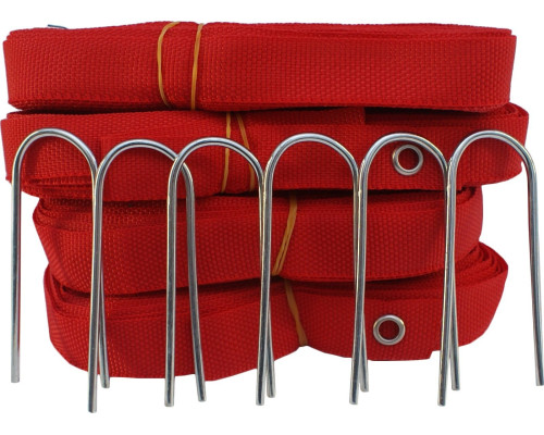 Лінії розмітки бадмінтонного поля Enero 6 x 13,5 м