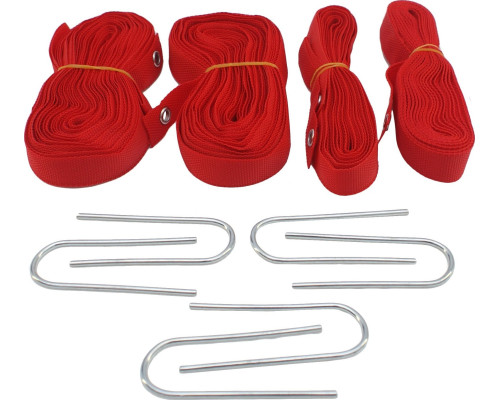 Лінії розмітки бадмінтонного поля Enero 6 x 13,5 м