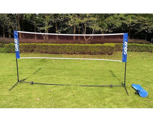 Сітка для бадмінтону, тенісу та волейболу регульована Enero 310 х 76 см