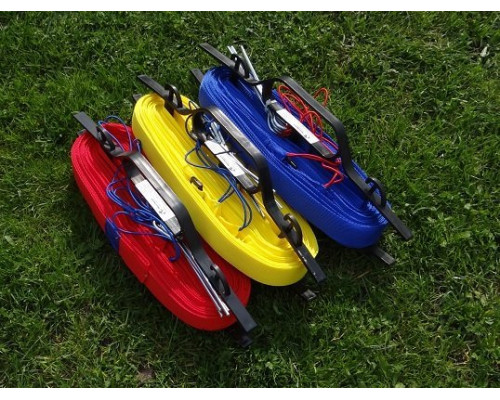 Лінії розмітки бадмінтонного поля регульовані ROMISPORT 6,1 x 13,4 м