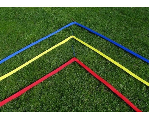 Лінії розмітки бадмінтонного поля регульовані ROMISPORT 6,1 x 13,4 м