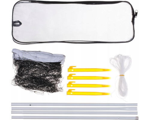 Сітка для бадмінтону Spartan S2095 400 x 30 см, чорна