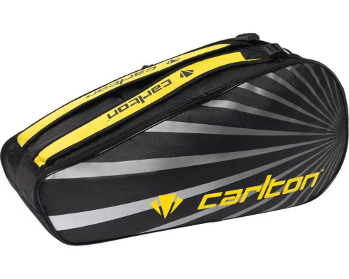 Сумка для бадмінтонних ракеток Carlton Team 2 Comp, чорно-жовтий